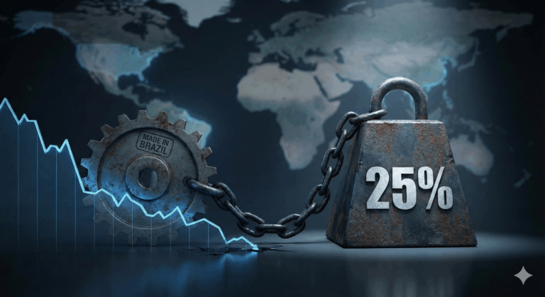 O "Custo Brasil" encarece seu produto em 25%. Descubra como usar o ABM para parar de brigar por preço e vender valor técnico para quem decide.