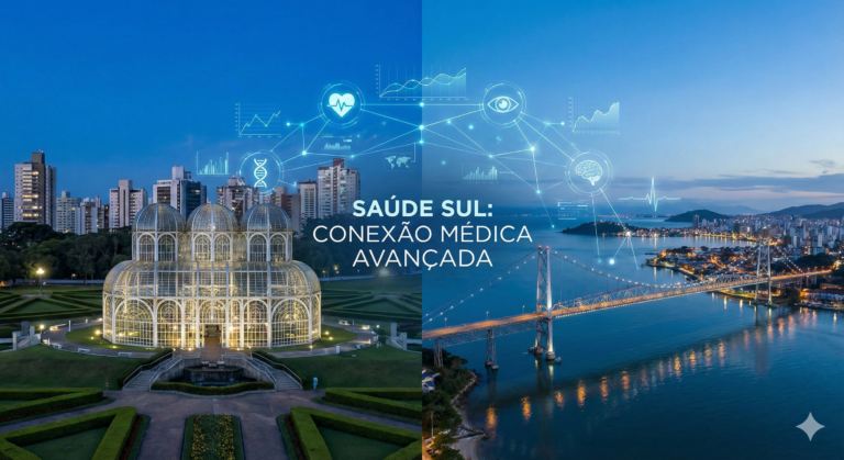 Panorama do Marketing Médico no Sul do Brasil 2025: Curitiba e Florianópolis.