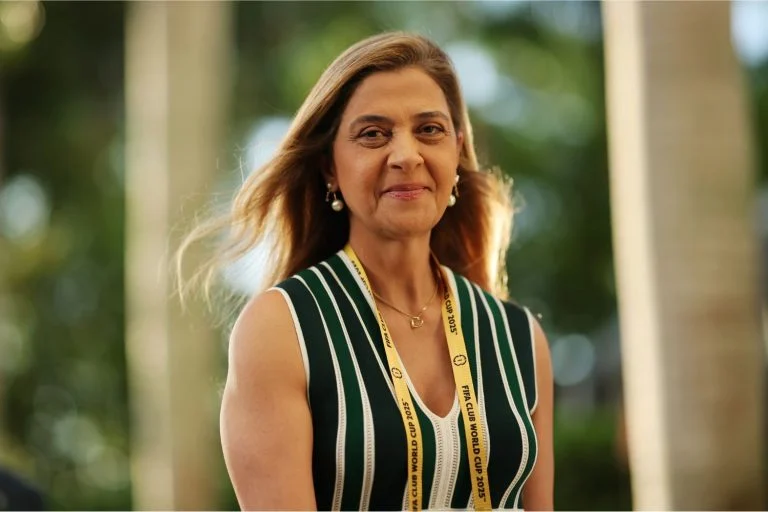 Leila Pereira, Pres. do Palmeiras no mundial de clubes de 2025.